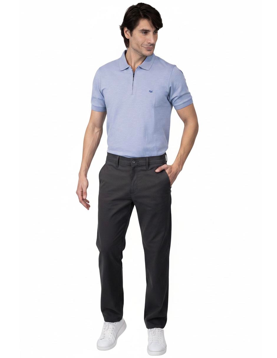 Pantalón chino regular para hombre 4