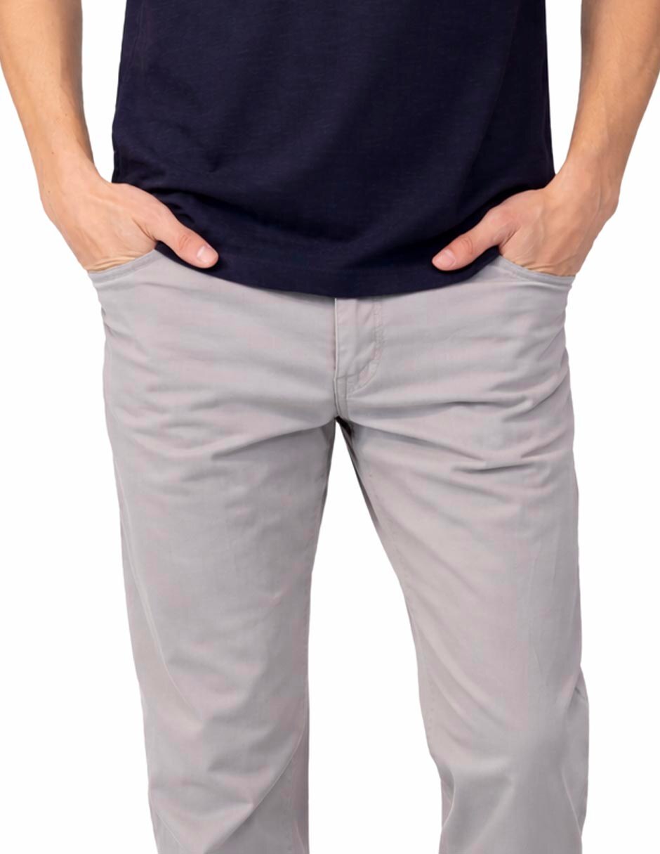 Pantalón chino regular para hombre 4