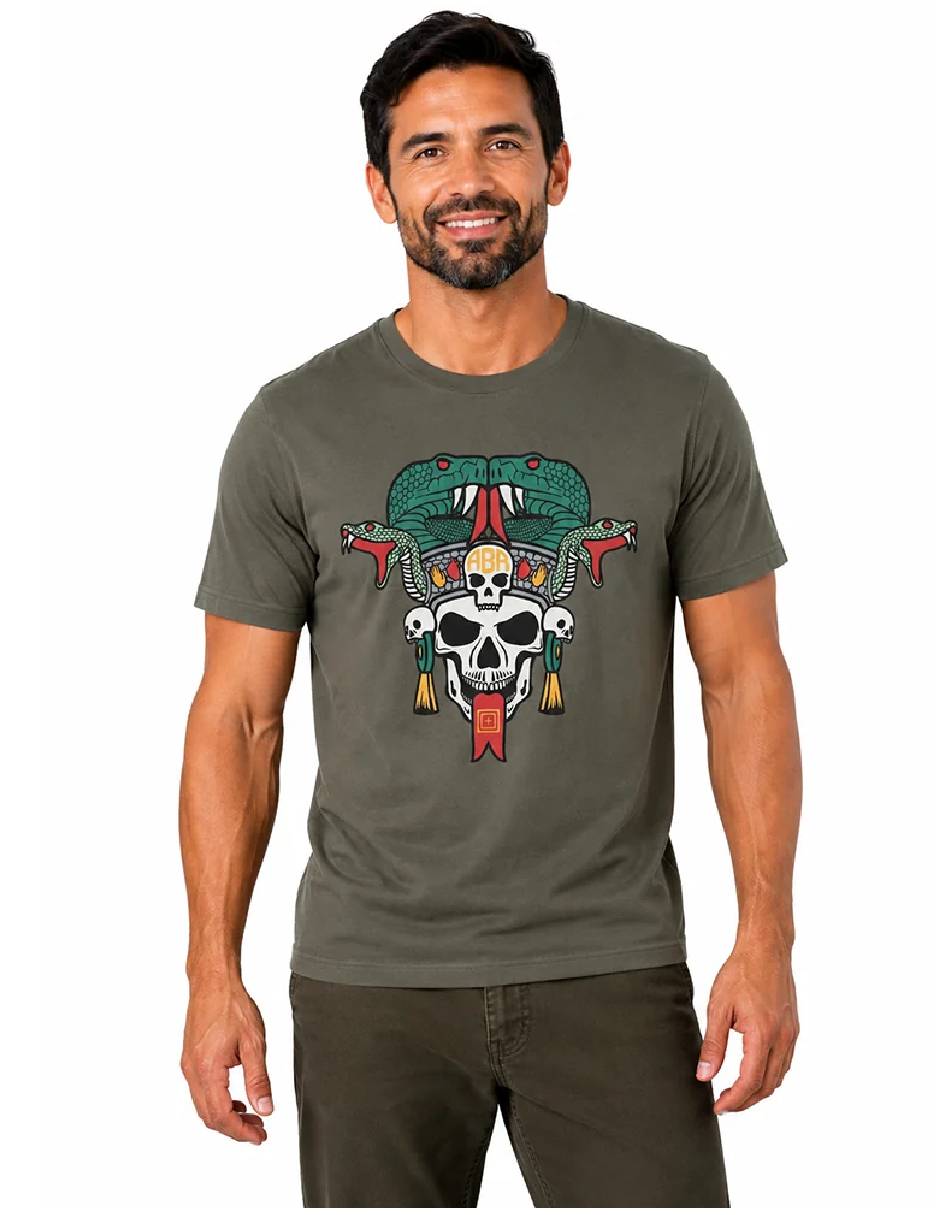 Playera cuello redondo para hombre 1
