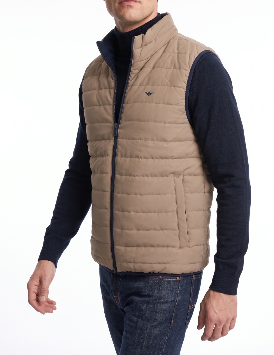 Chamarra casual con bolsillos para hombre 4