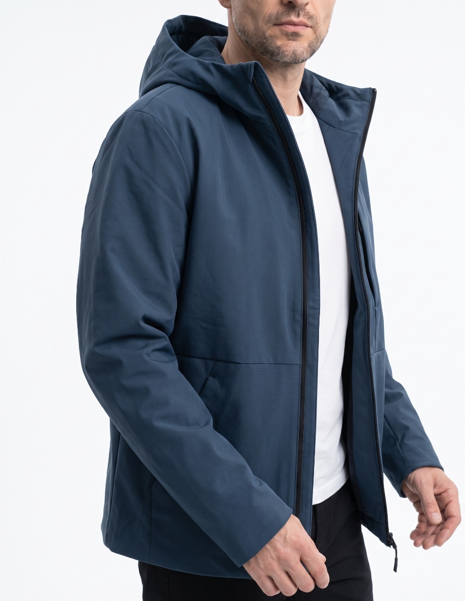 Chamarra casual con bolsillos para hombre 3