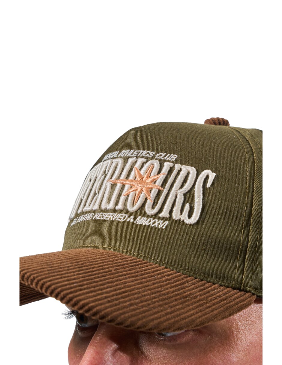 Gorra visera semicurva broche casual kiblo s co mental athletics unisex 4