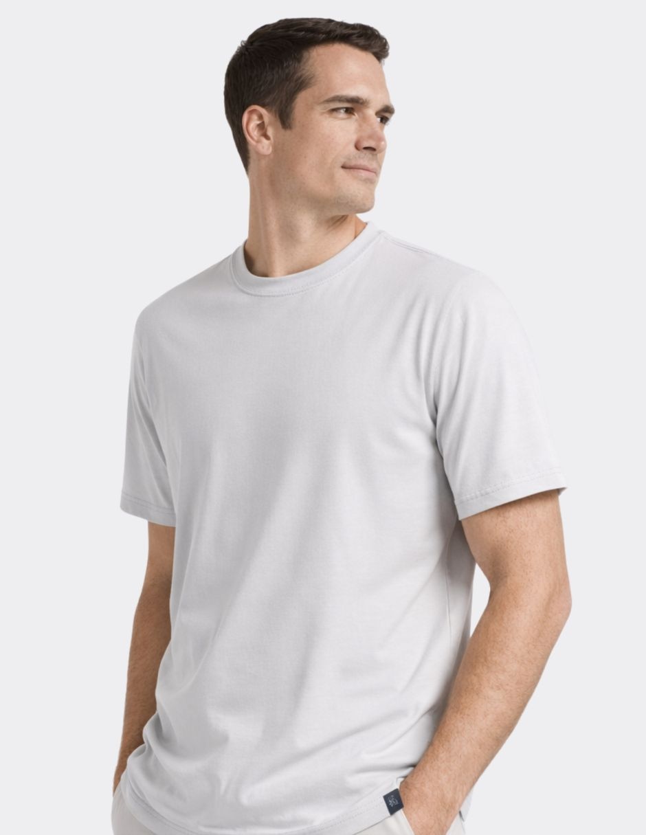 Playera cuello henley para hombre 4