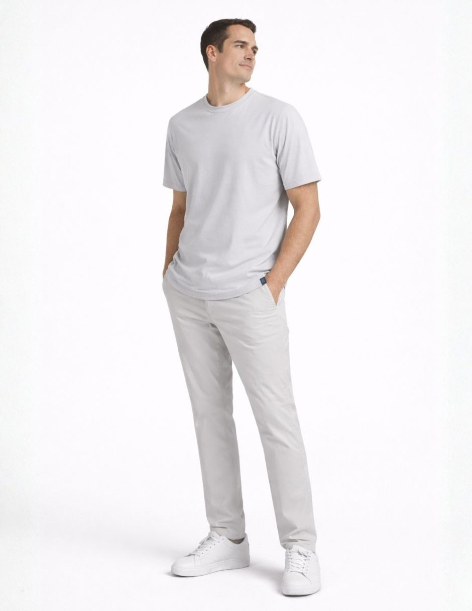 Playera cuello henley para hombre 3