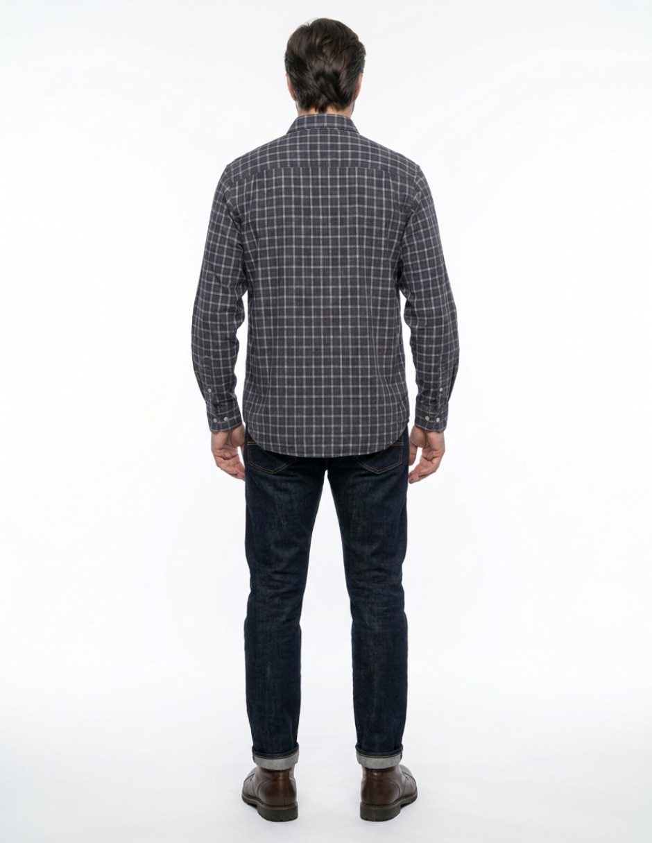 Camisa de pana para hombre 2