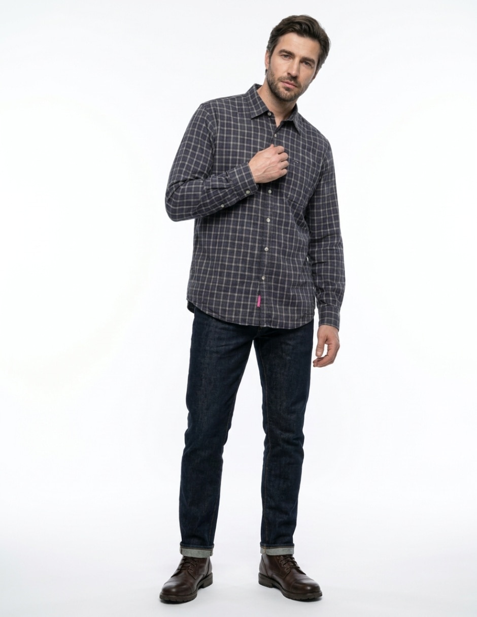 Camisa de pana para hombre 3