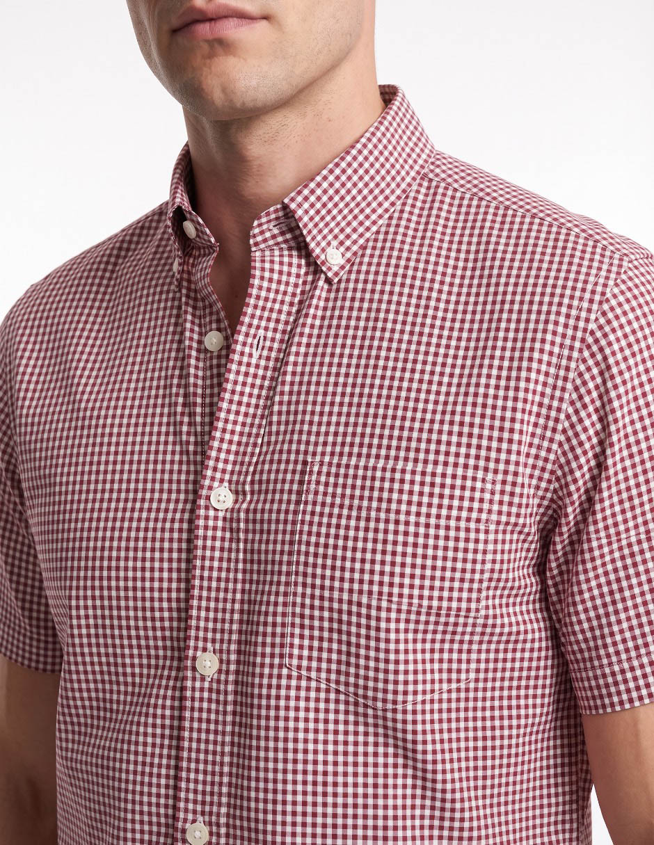 Camisa casual de algodón manga larga para hombre 4