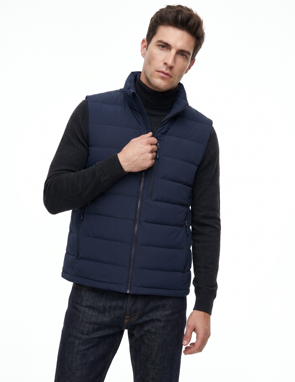 Chaleco con bolsillos para hombre