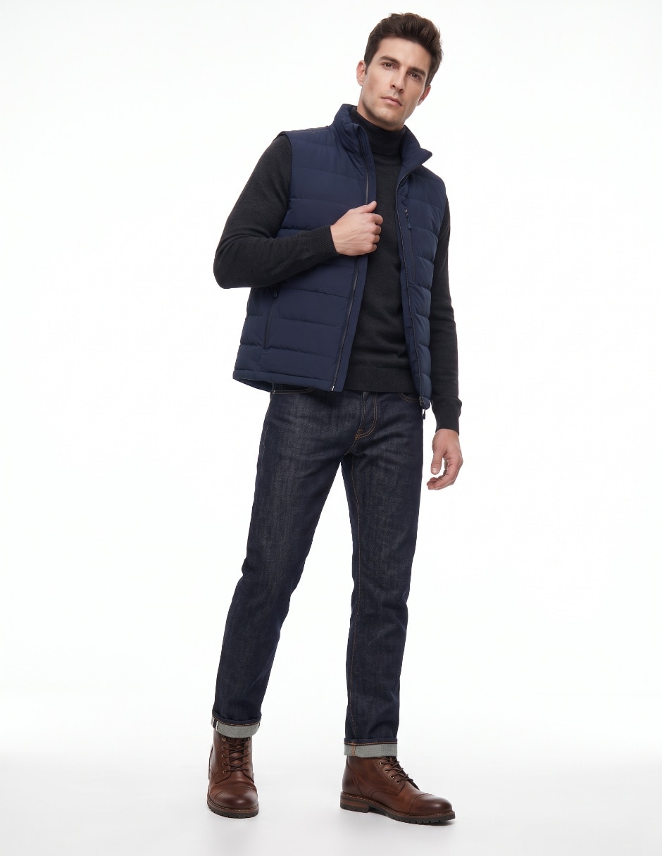 Chaleco con bolsillos para hombre 3
