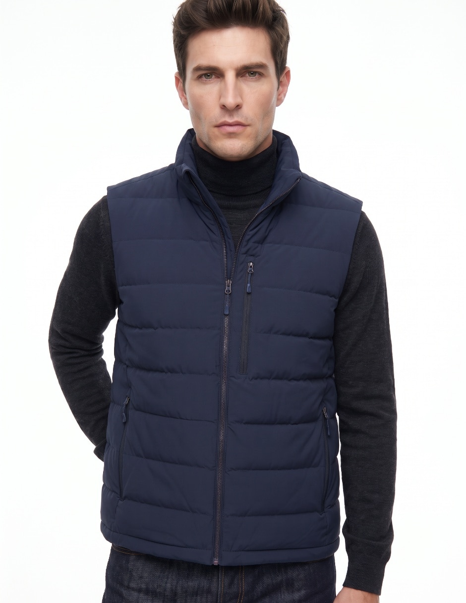 Chaleco con bolsillos para hombre 4