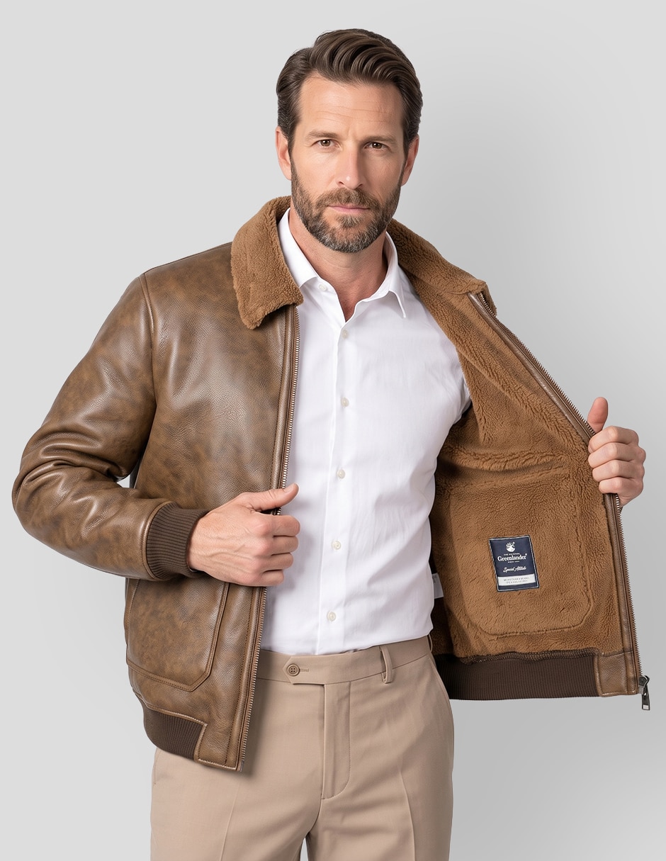 Chamarra casual con bolsillos para hombre 4