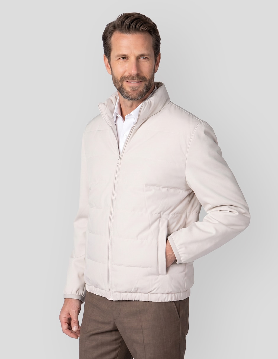 Chamarra casual con bolsillos para hombre 2