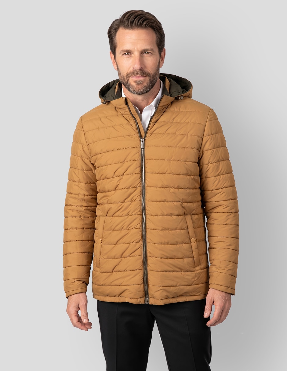 Chamarra cazadora reversible para hombre 6