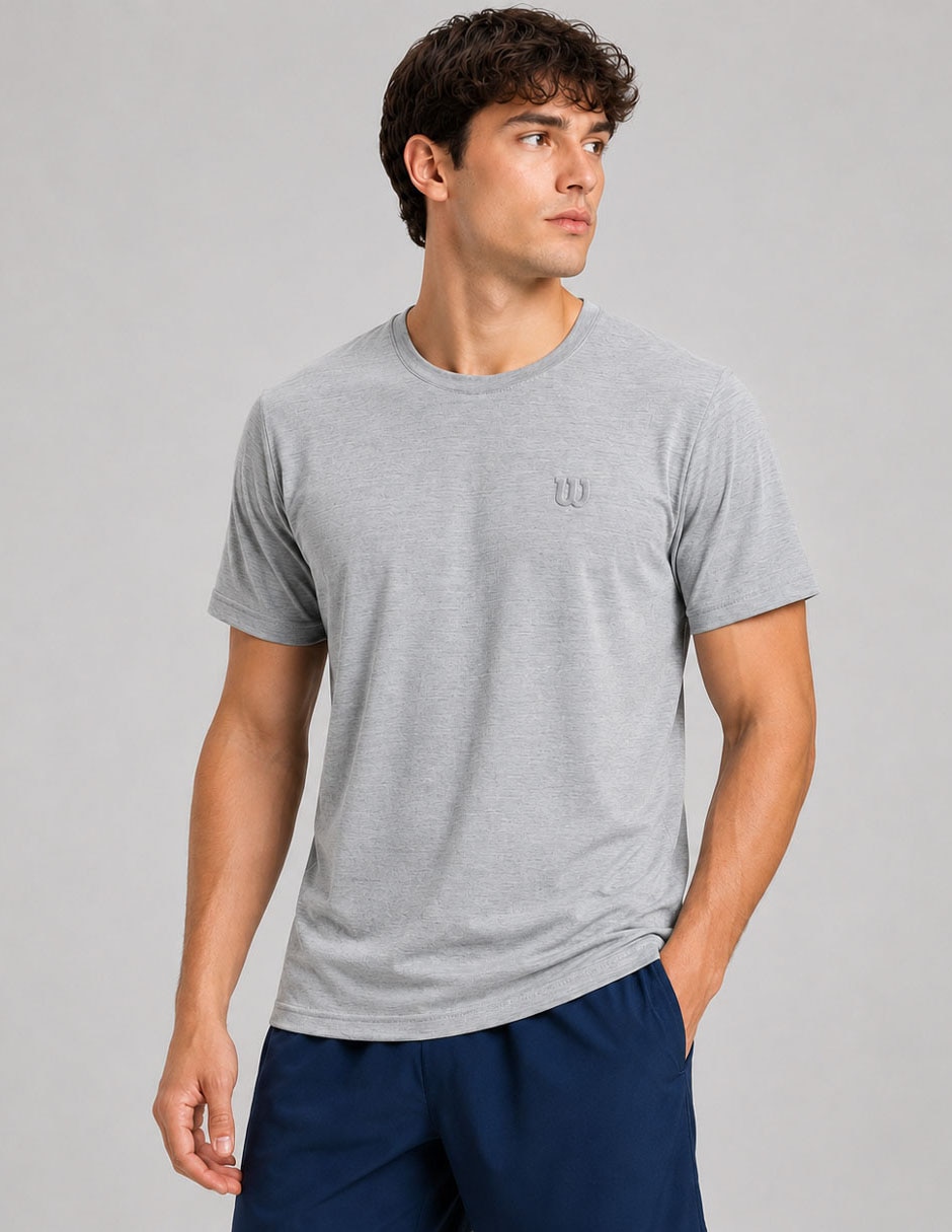 Playera cuello redondo para hombre 5
