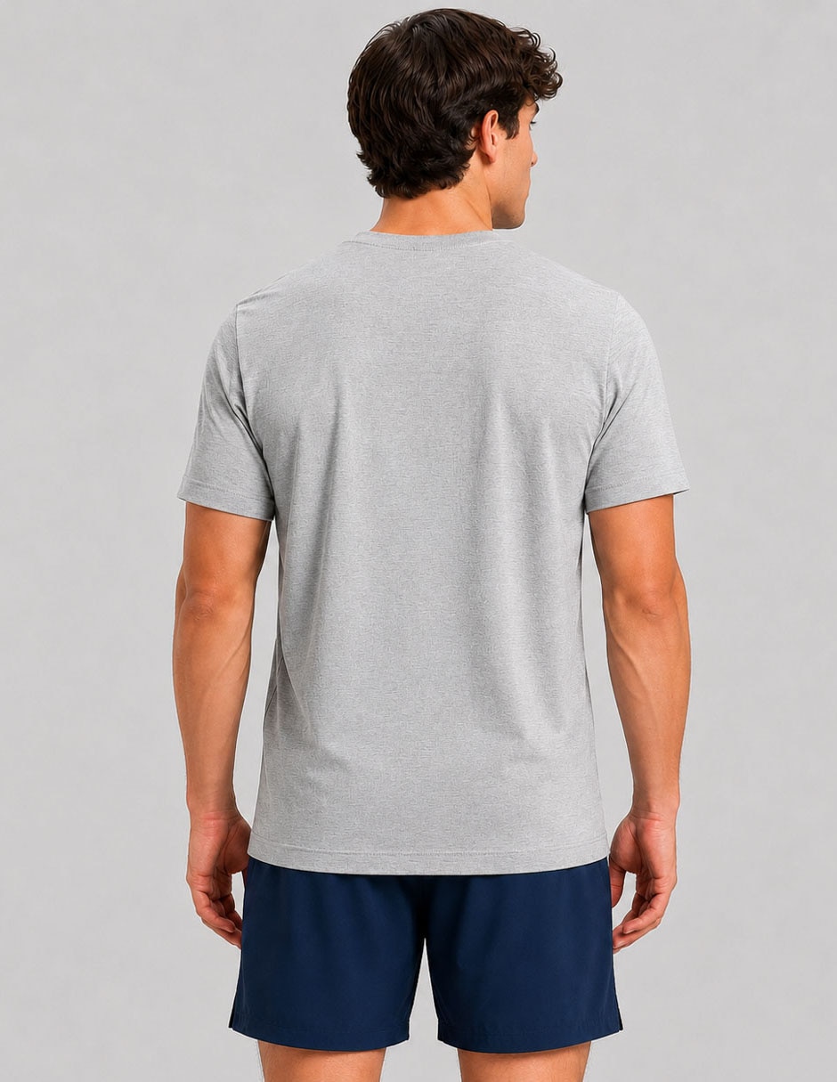 Playera cuello redondo para hombre 4