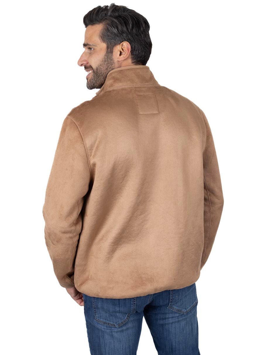 Chamarra casual con bolsillos para hombre 3