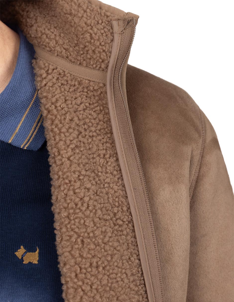 Chamarra casual con bolsillos para hombre 4
