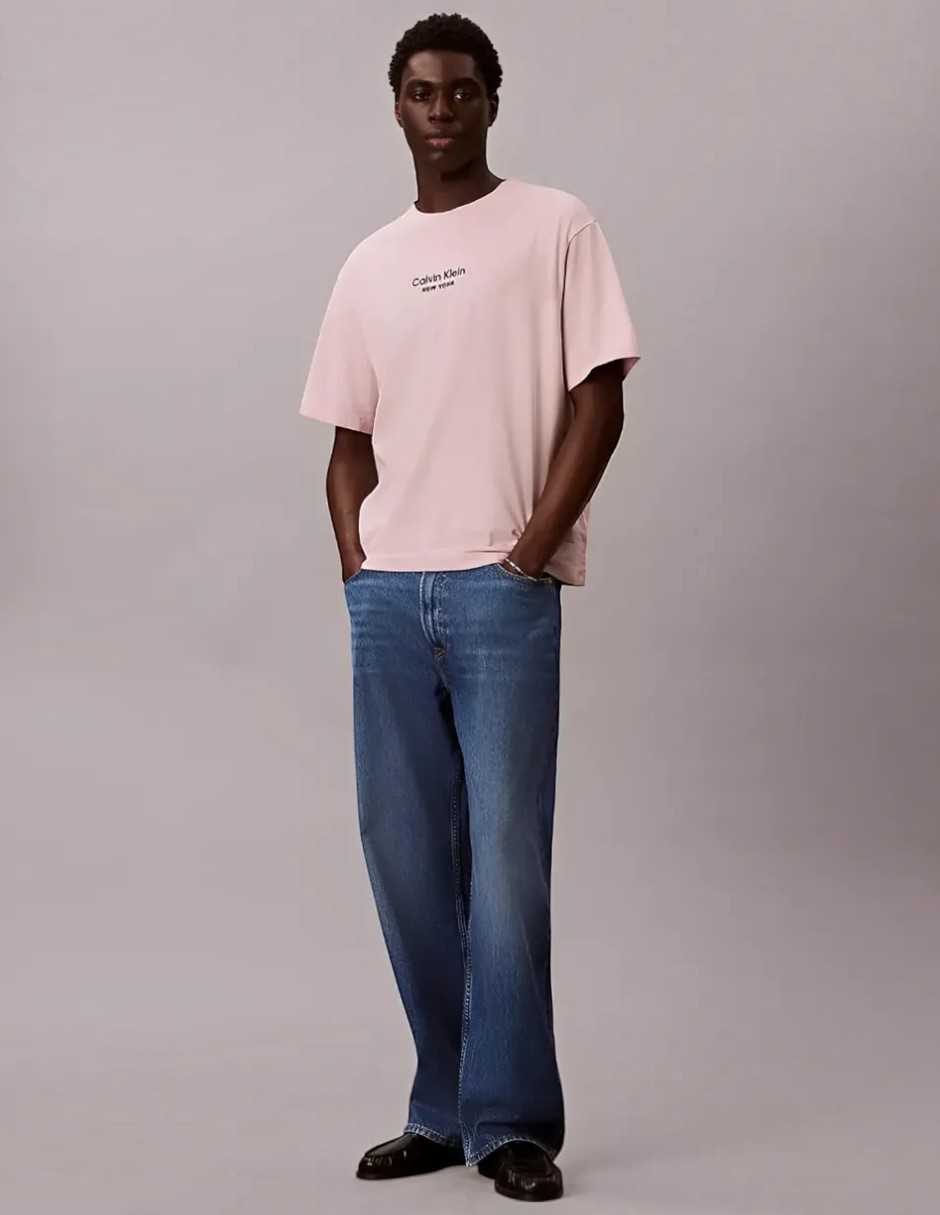 Playera cuello redondo para hombre