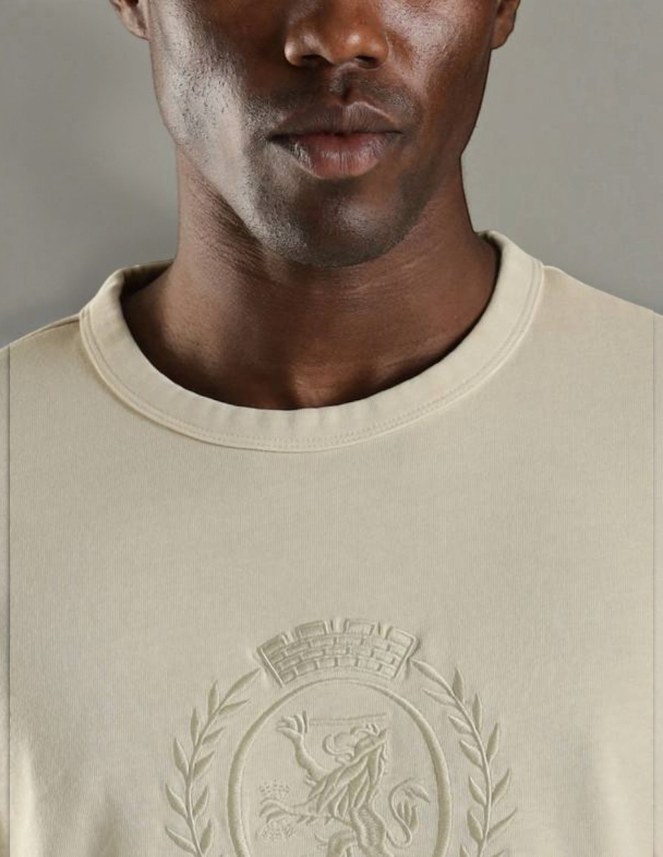 Playera cuello redondo para hombre 2