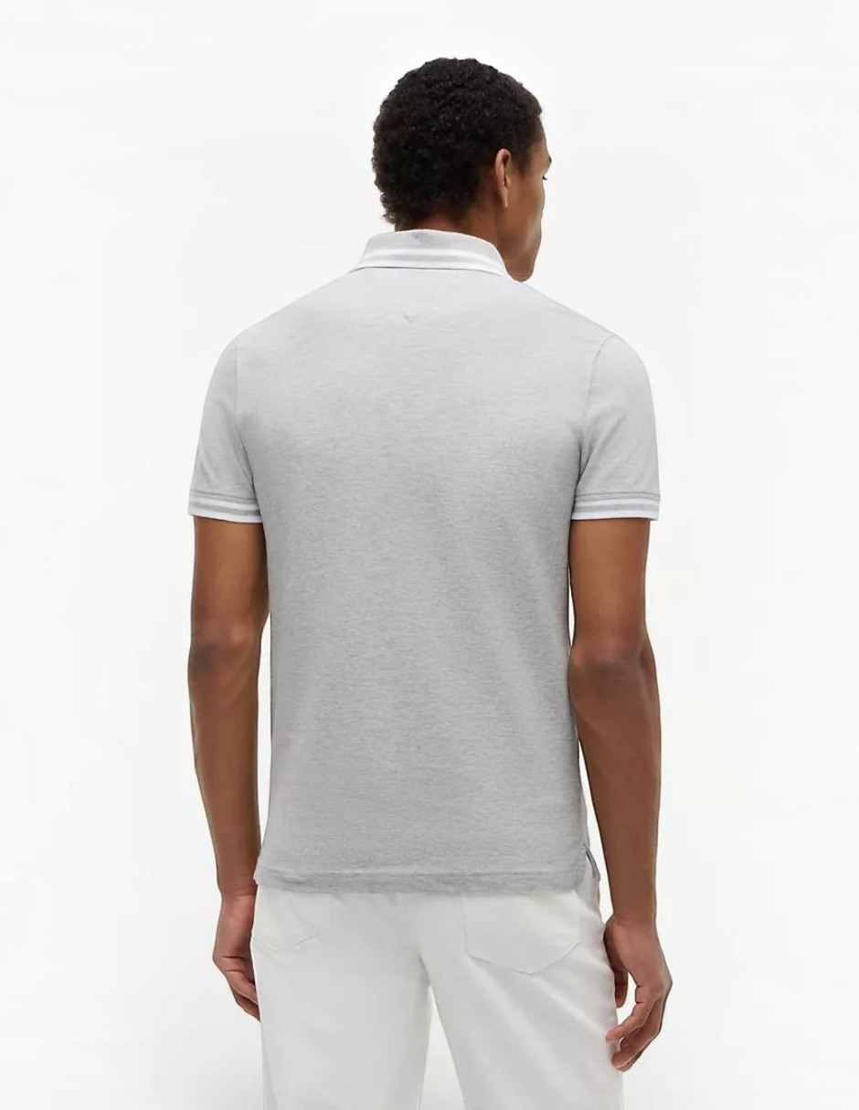 Playera tipo polo polo casual para hombre 5