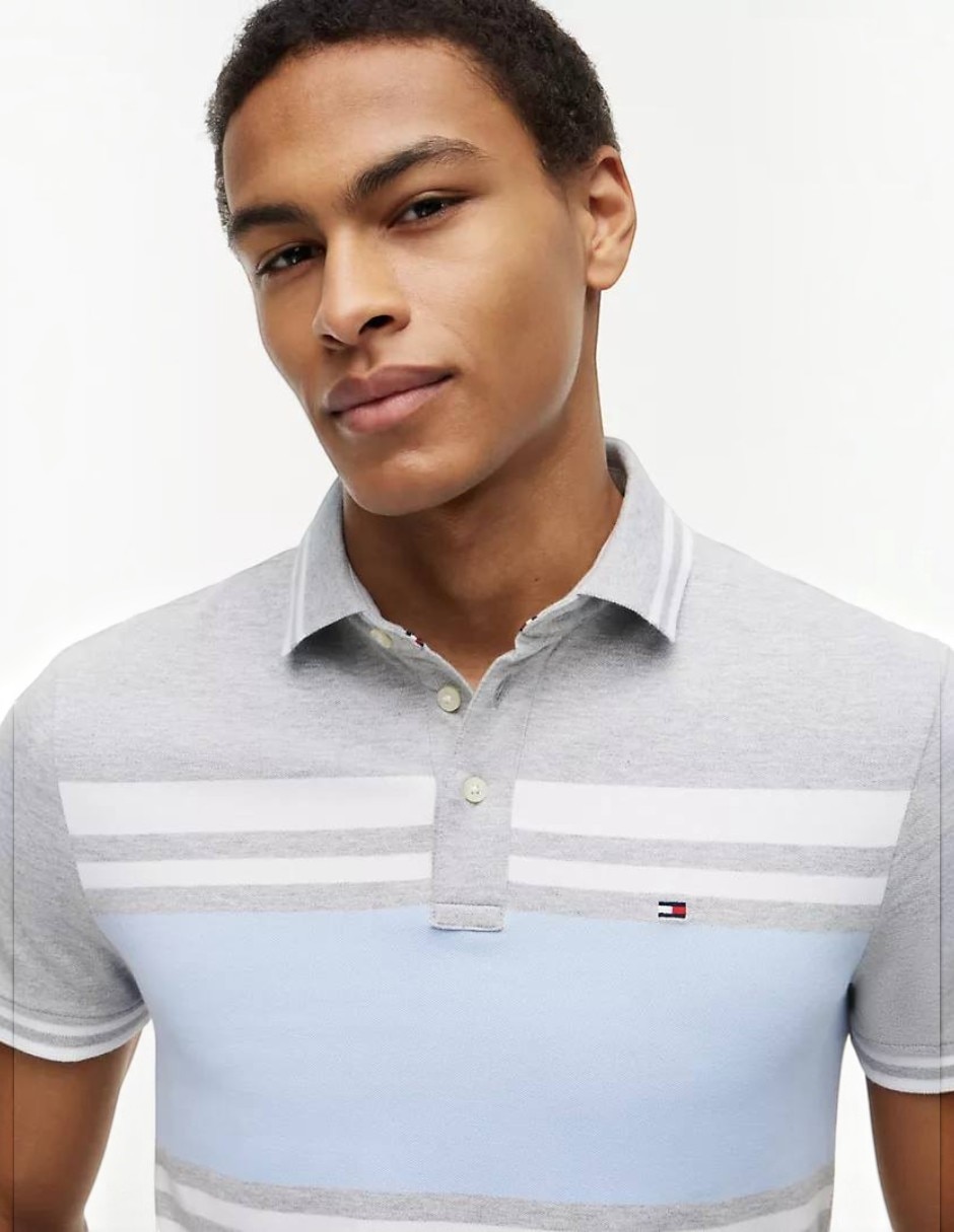 Playera tipo polo polo casual para hombre 3