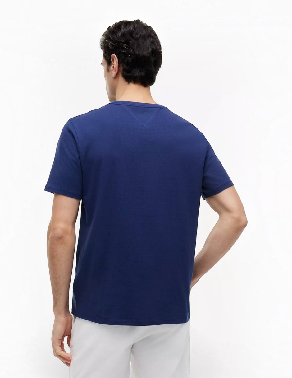 Playera Bandera Azul cuello redondo para hombre 5