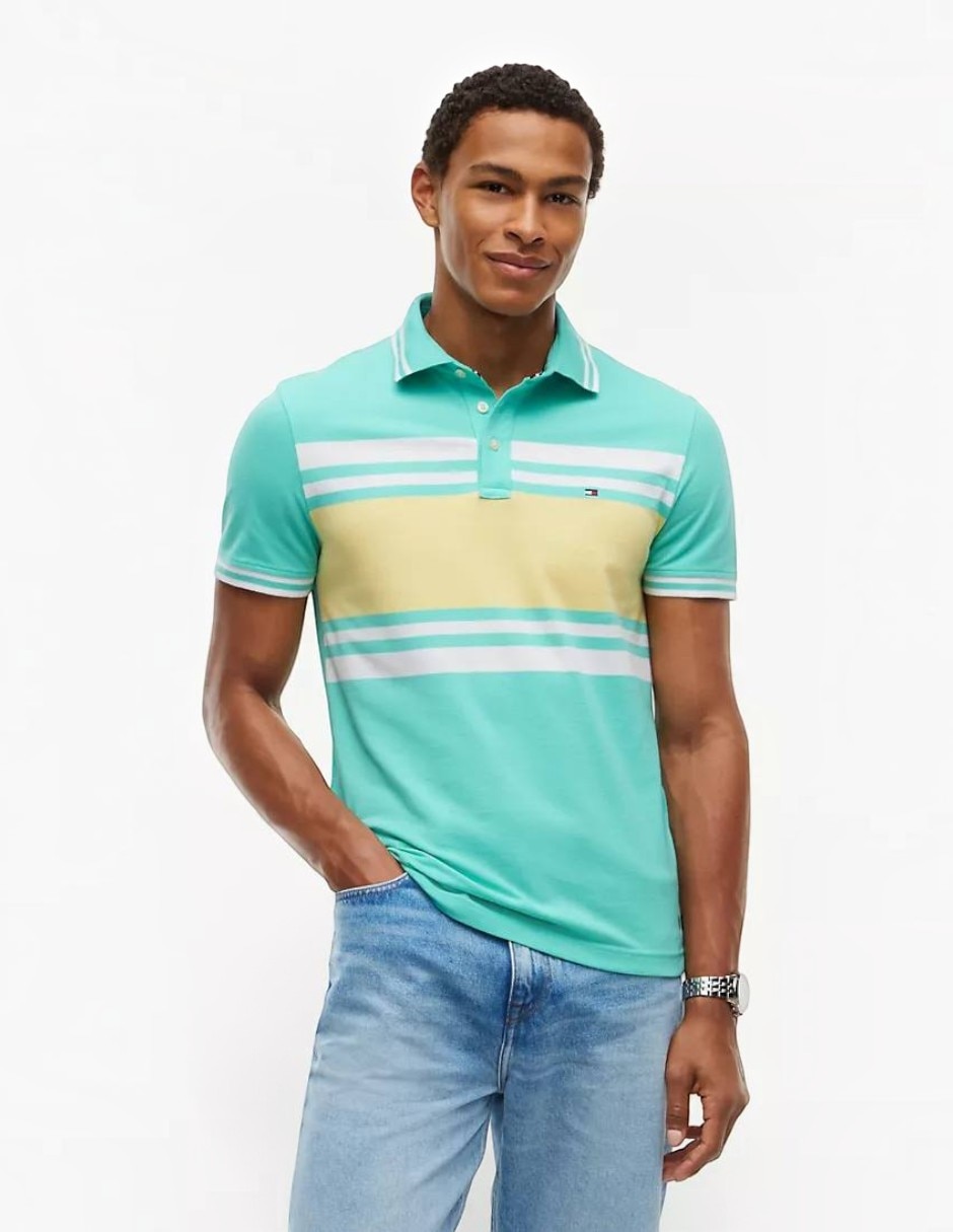 Playera Gris Bandera cuello redondo para hombre