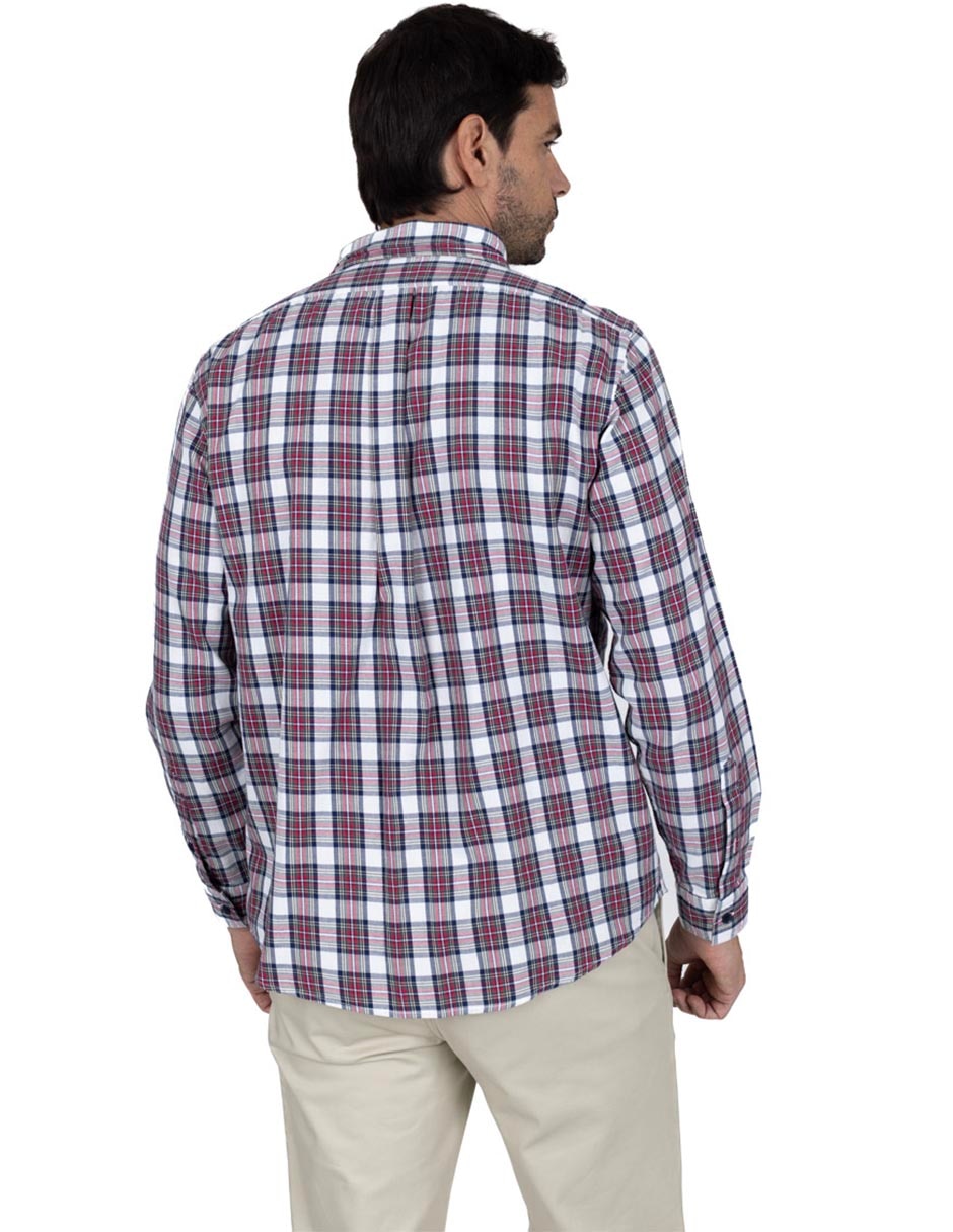 Camisa casual de algodón manga larga para hombre 3