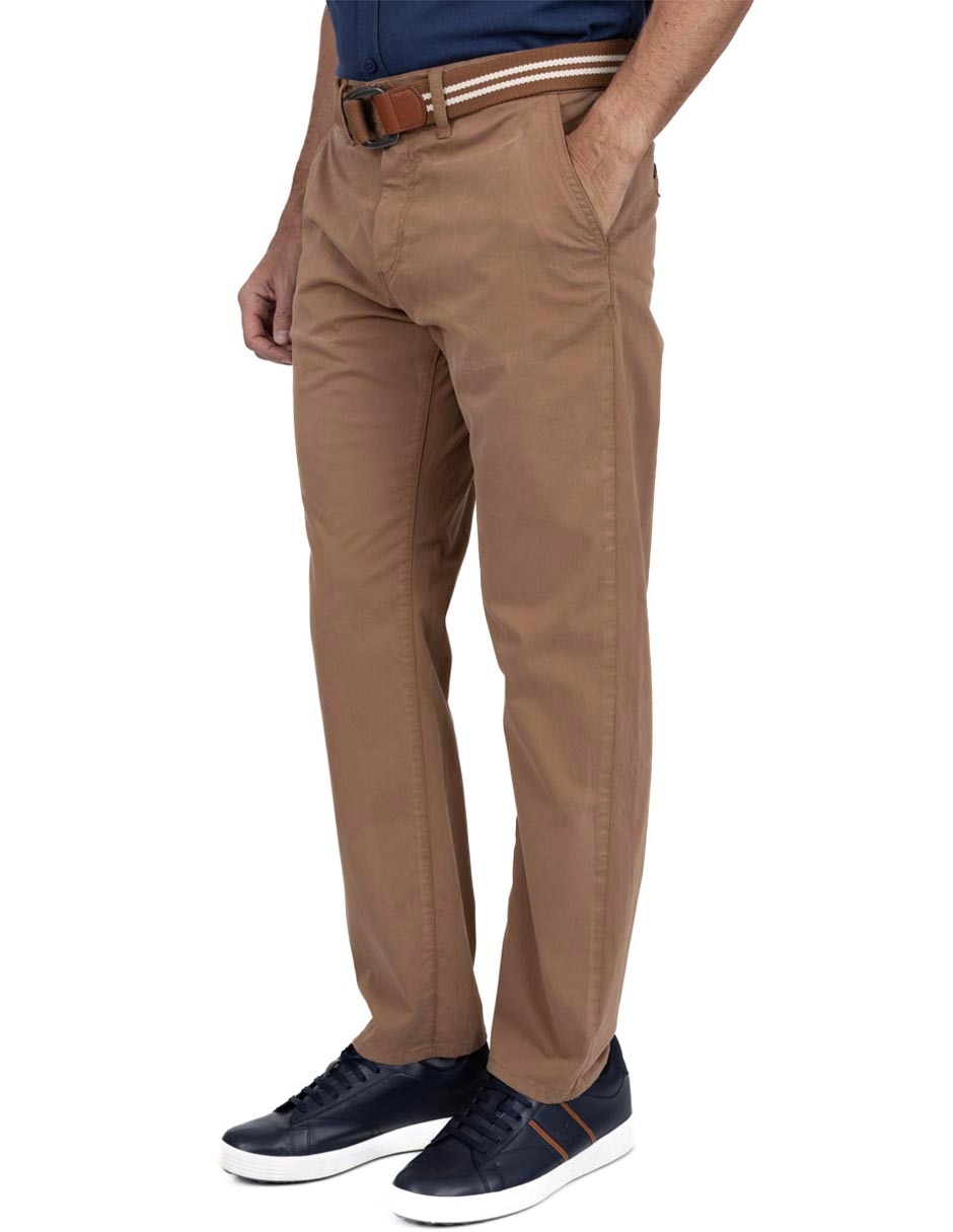 Pantalón chino recto para hombre Pantalón chino recto para hombre