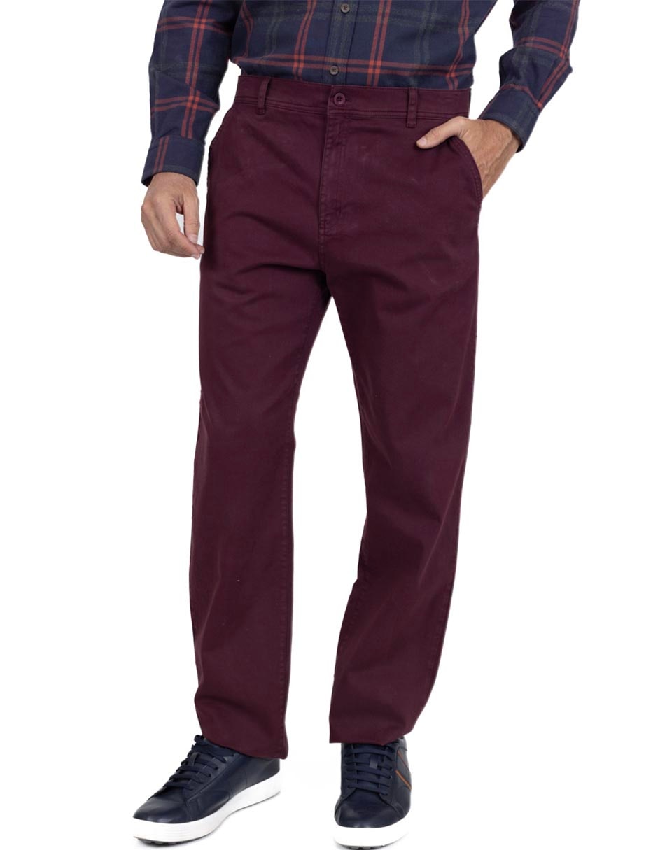 Pantalón chino recto para hombre Pantalón chino recto para hombre