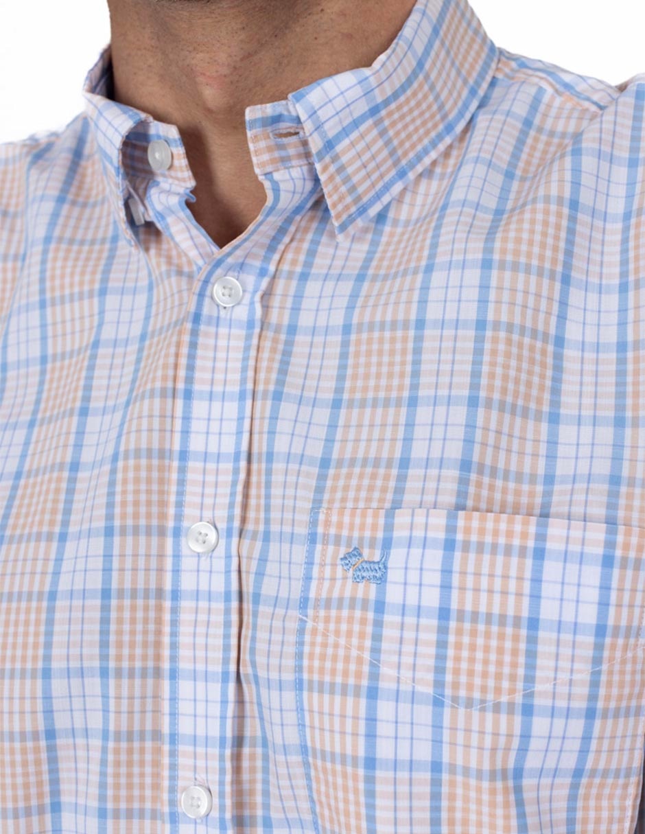 Camisa casual de manga corta para hombre 4