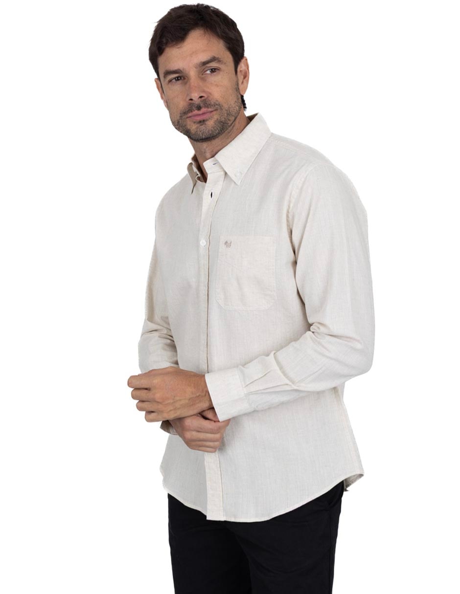 Camisa casual manga larga para hombre Camisa casual manga larga para hombre