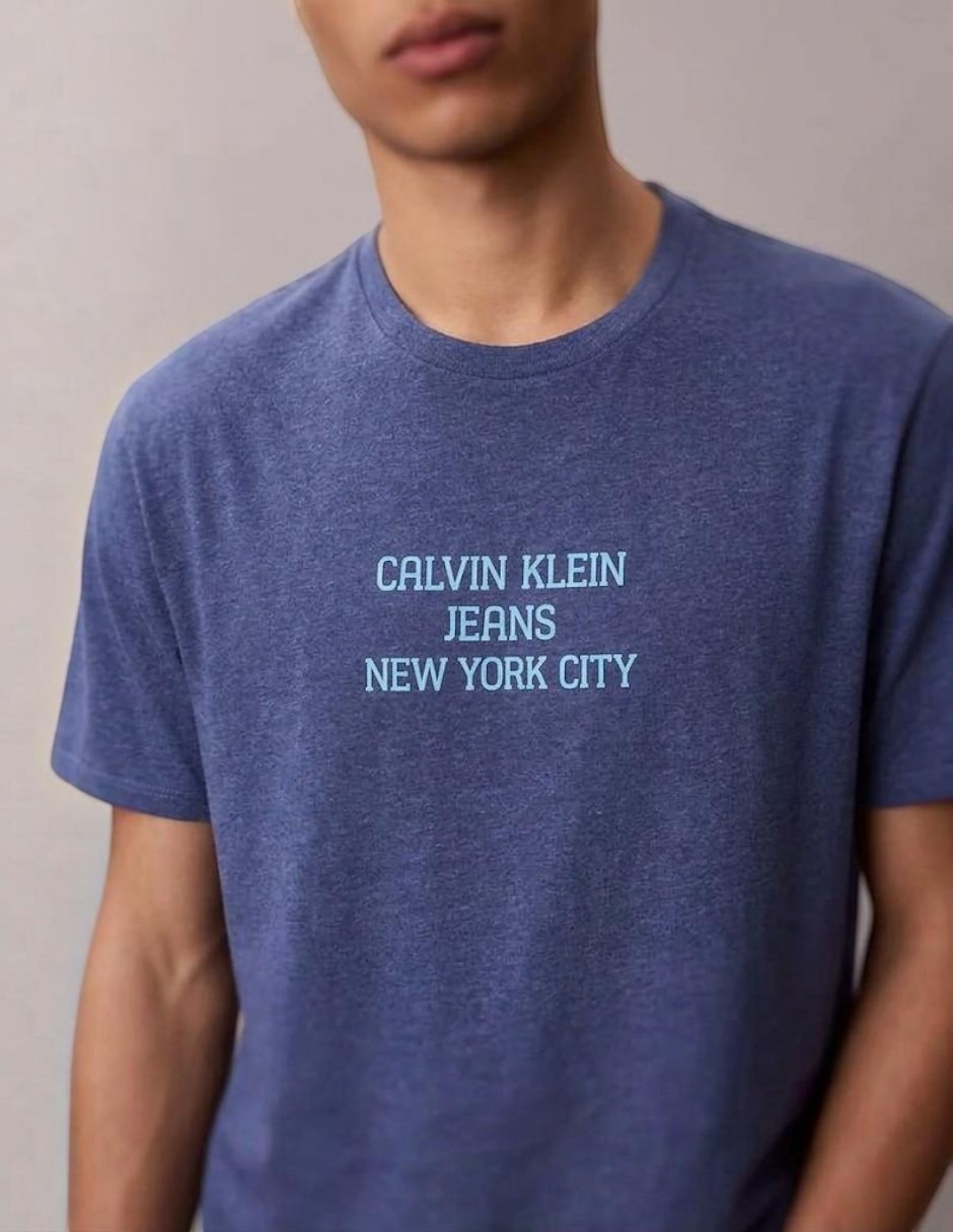 Playera New York Jeans cuello redondo para hombre
