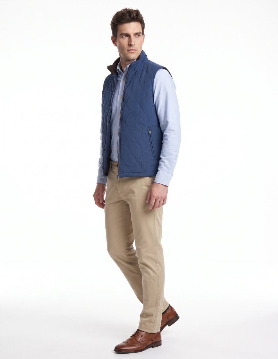 Chaleco con bolsillos para hombre 3