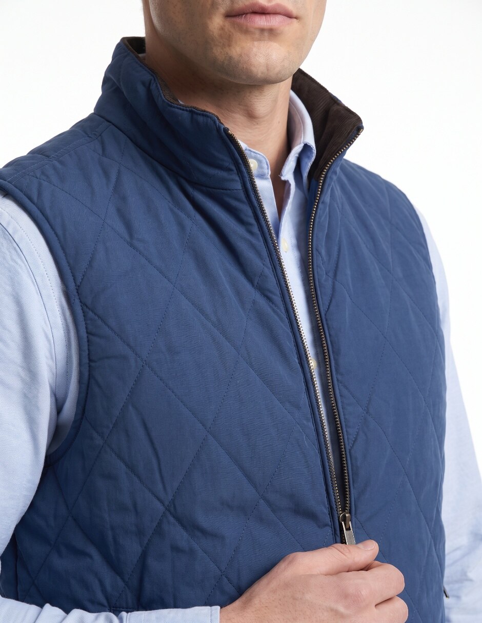 Chaleco con bolsillos para hombre 4