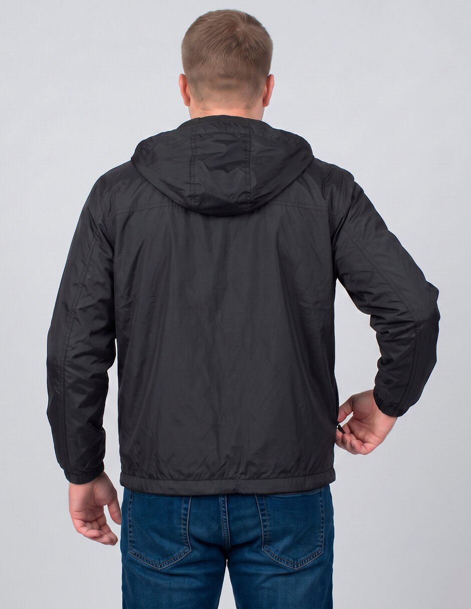 Chamarra rompevientos reversible para hombre 3