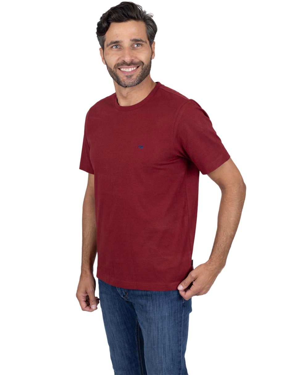 Playera cuello redondo para hombre 1