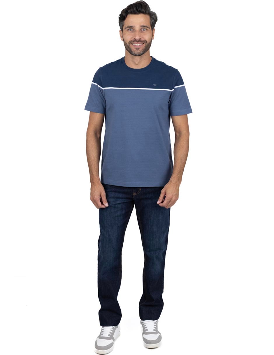 Playera cuello redondo para hombre 2
