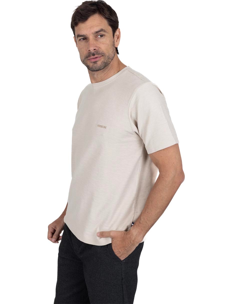 Playera cuello redondo para hombre Playera cuello redondo para hombre