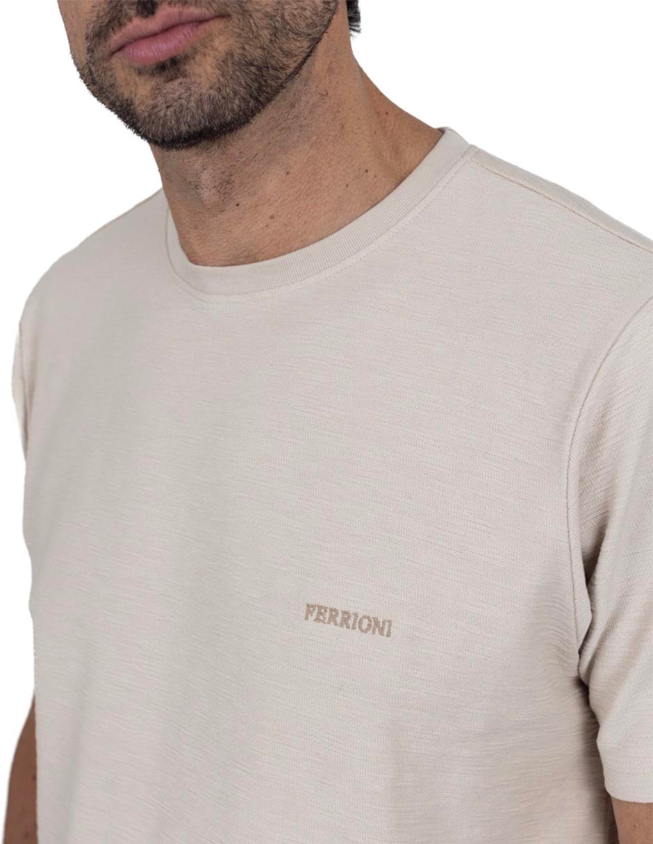 Playera cuello redondo para hombre 4