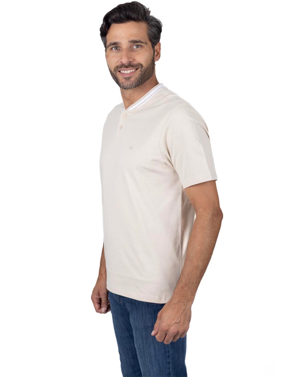 Playera cuello redondo para hombre 1