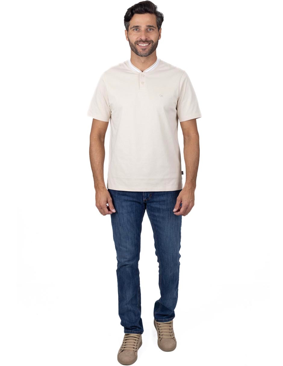 Playera cuello redondo para hombre 2