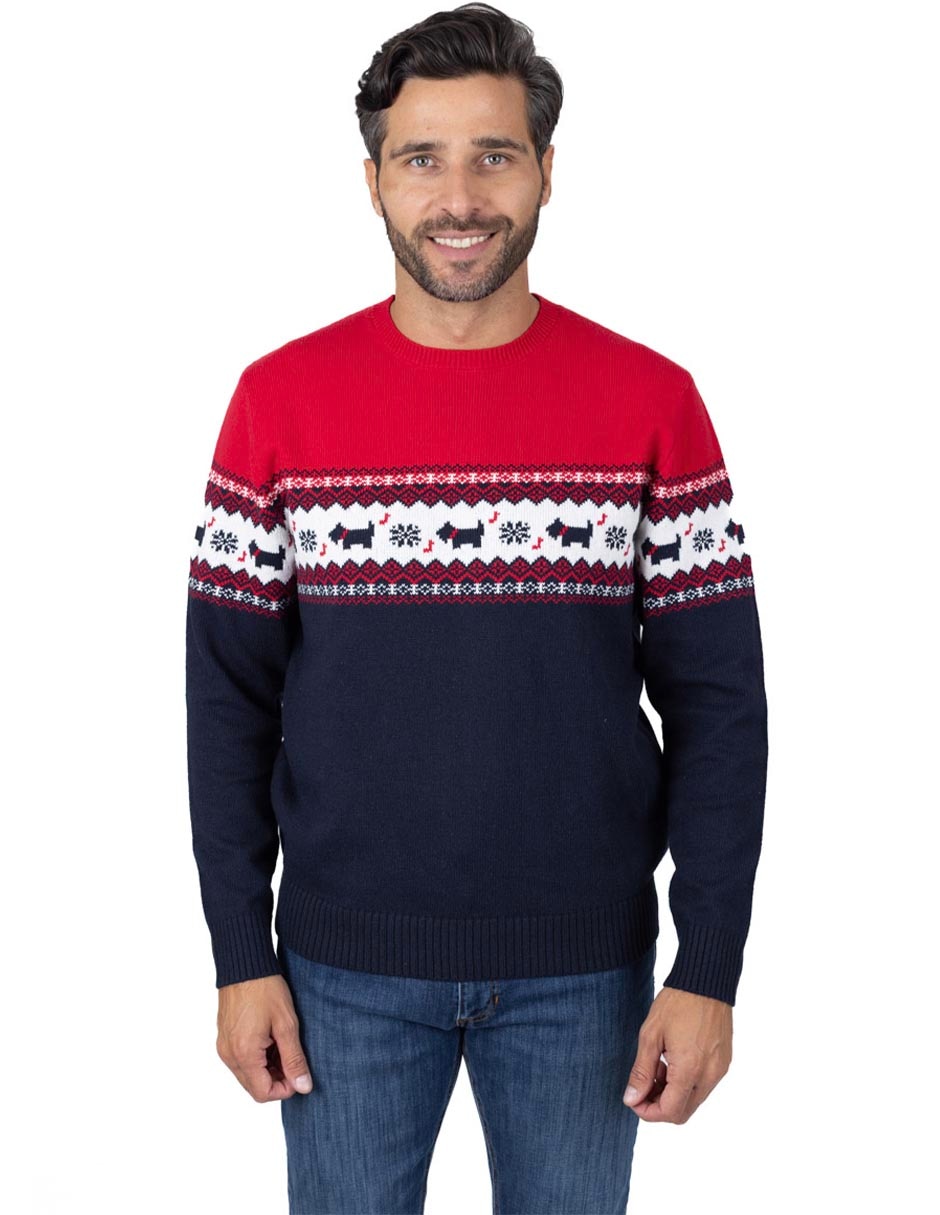 Suéter cuello redondo para hombre Suéter cuello redondo para hombre