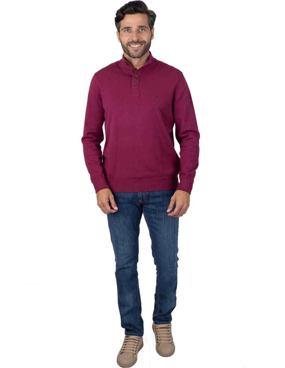Suéter cuello alto para hombre 2