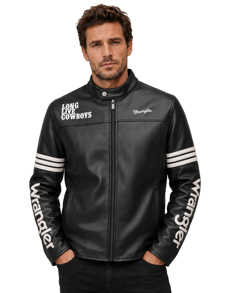 Chamarra casual con bolsillos para hombre