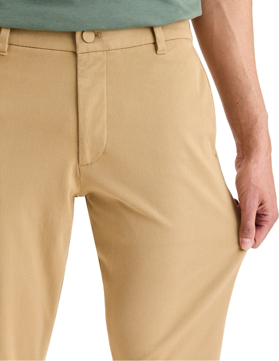 Pantalón casual chino slim para hombre 5