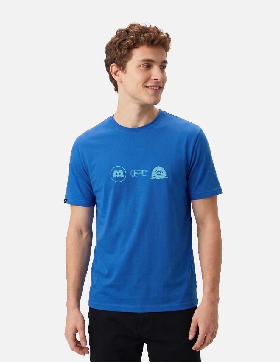 Playera pixar core kitty cuello redondo para hombre