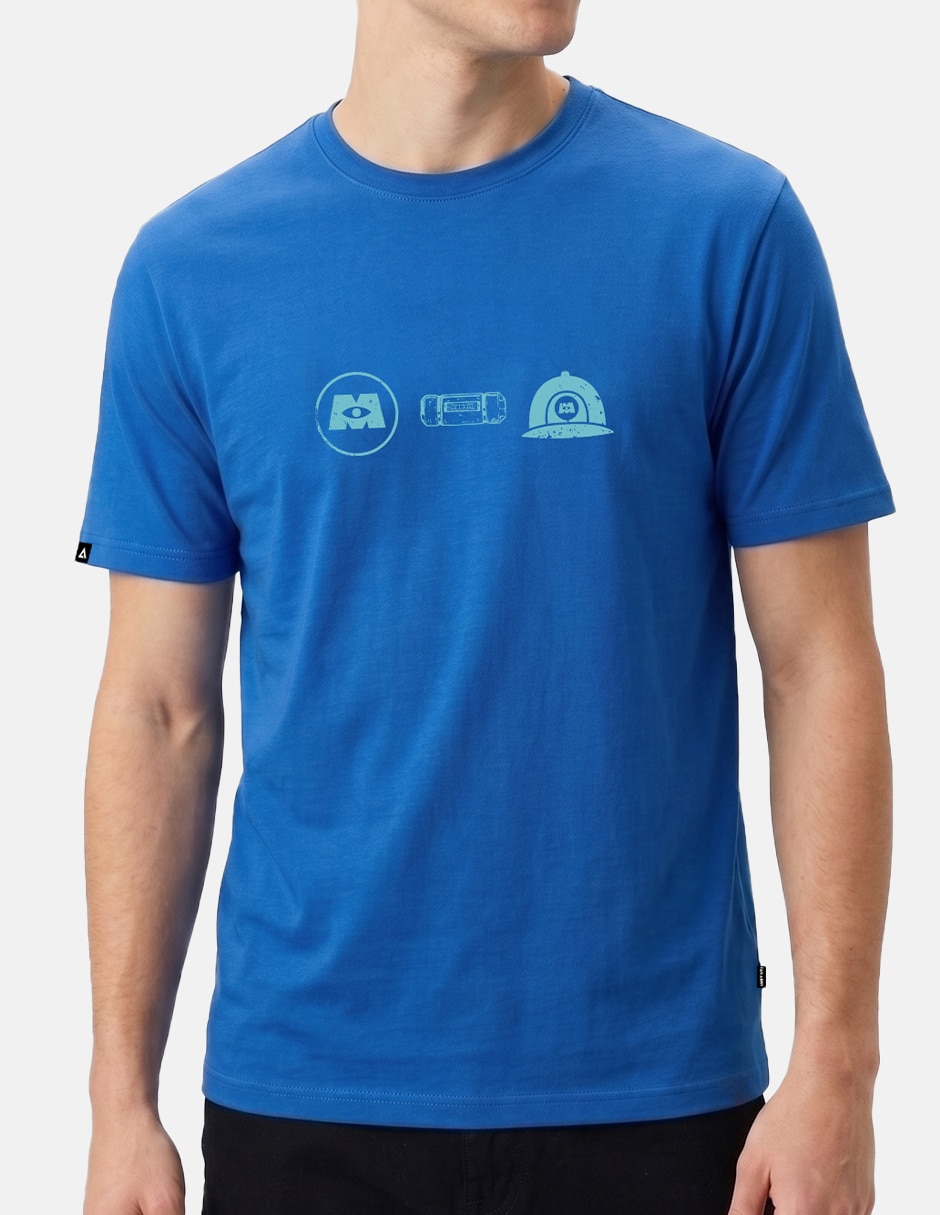 Playera pixar core kitty cuello redondo para hombre