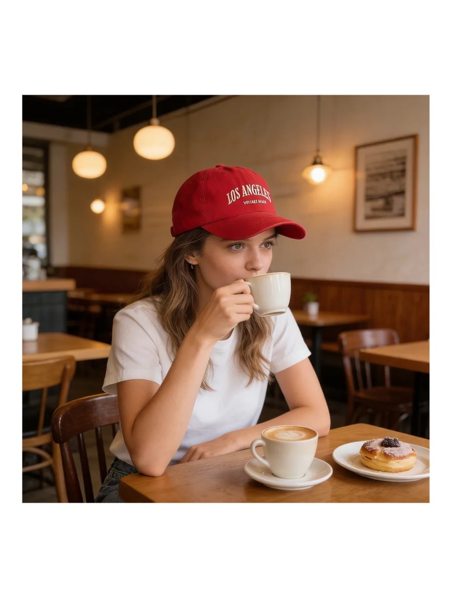 Gorra con visera curva casual genérica friends unisex