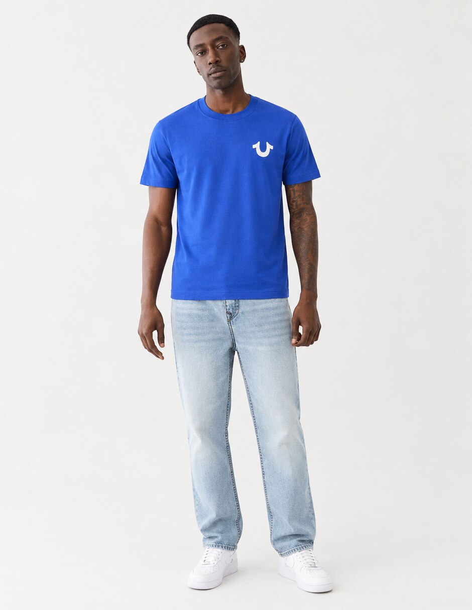 Playera cuello redondo para hombre
